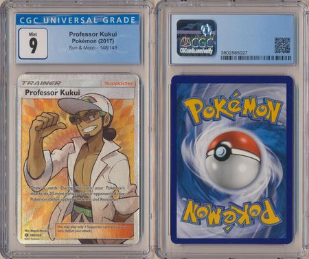 Professor kukui full art popular psa 9