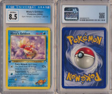 Misty's Goldeen - CGC Graded Pokemon Cards - Pokemon | TrollAndToad