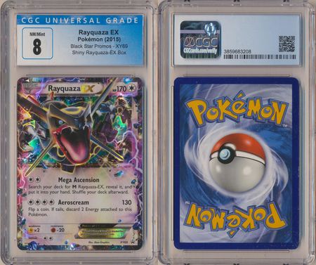 Shiny Rayquaza EX XY69 Ultra Rare Pokémon Black Star Promo