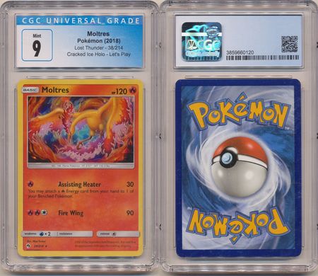 Moltres - Lost Thunder Pokémon card 38/214