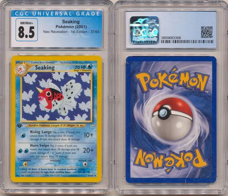 Seaking 37 64 CGC 8 5 NM Mint Uncommon 1st Edition Neo Revelation 3398 Neo Revelation 1st Edition Singles Seaking 37 64 CGC 8 5 NM Mint Uncommon 1st Edition Neo Revelation 3398 Neo Revelation 1st Edition Singles