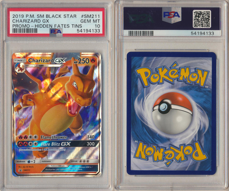 Charizard GX SM211 PSA 10 GEM MT Promo SM Promo 4133 PSA Graded Pokemon Cards Charizard GX SM211 PSA 10 GEM MT Promo SM Promo 4133 PSA Graded Pokemon Cards
