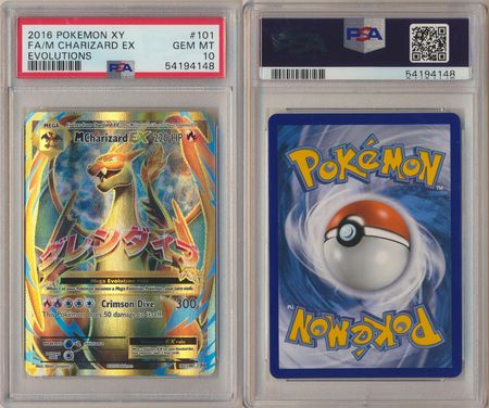 M Charizard EX 101 108 PSA 10 GEM MT Full Art Ultra Rare Evolutions 4148 XY Evolutions Singles M Charizard EX 101 108 PSA 10 GEM MT Full Art Ultra Rare Evolutions 4148 XY Evolutions Singles