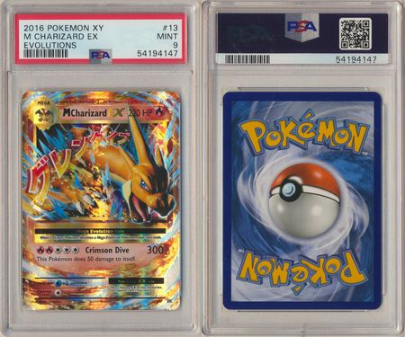 M Charizard EX 13 108 PSA 9 MINT Ultra Rare Evolutions 4147 XY Evolutions Singles M Charizard EX 13 108 PSA 9 MINT Ultra Rare Evolutions 4147 XY Evolutions Singles