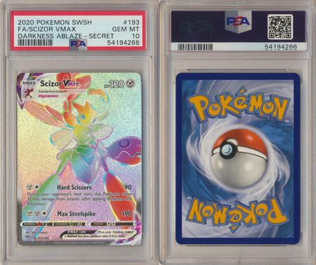 Scizor VMAX - PSA Graded Pokemon Cards - Pokemon | TrollAndToad