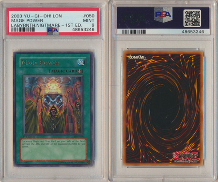 PSA 7 1st edition Mage Power LON 050 selling Ultra