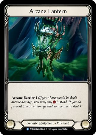 Arcane Lantern EVR155 Rare 1st Edition Everfest 1st Edition Singles Arcane Lantern EVR155 Rare 1st Edition Everfest 1st Edition Singles