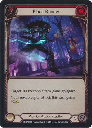 Blade Runner Red EVR060 Common Rainbow Foil 1st Edition Everfest 1st Edition Foil Singles Blade Runner Red EVR060 Common Rainbow Foil 1st Edition Everfest 1st Edition Foil Singles