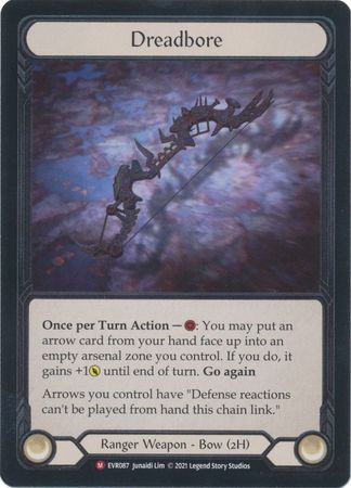 Dreadbore EVR087 Majestic Cold Foil 1st Edition Everfest 1st Edition Foil Singles Dreadbore EVR087 Majestic Cold Foil 1st Edition Everfest 1st Edition Foil Singles