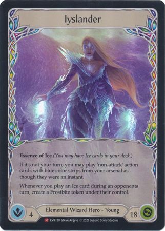 Iyslander - EVR120 - Majestic Rainbow Foil 1st Edition