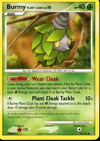 Burmy Plant Cloak 78 132 Common Burmy Plant Cloak 78 132 Common