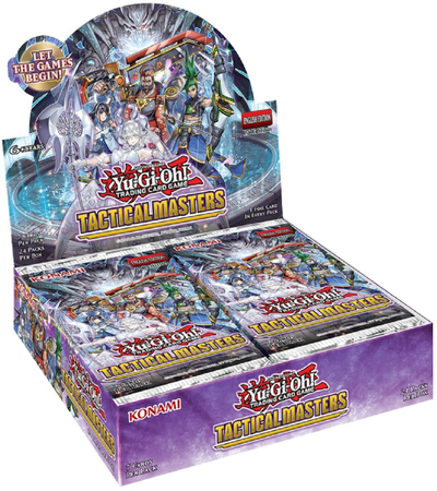 Tactical Masters Booster Box of 24 1st Edition Packs Yugioh Tactical Masters Booster Box of 24 1st Edition Packs Yugioh