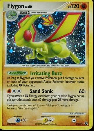 Flygon Diamond Pearl Secret Wonders Pokemon Trollandtoad