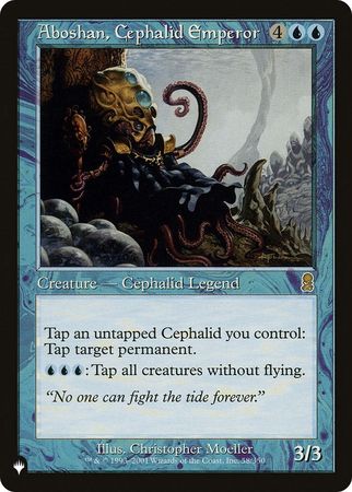 Aboshan Cephalid Emperor The List The List Singles Aboshan Cephalid Emperor The List The List Singles