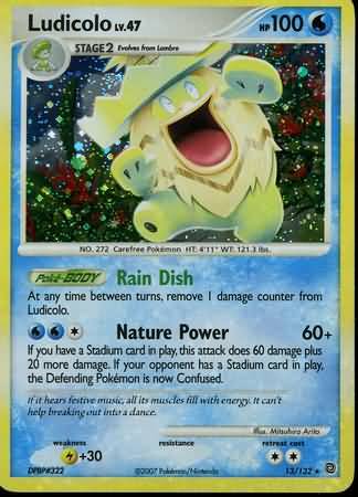 Ludicolo 13 132 Holo Rare Ludicolo 13 132 Holo Rare