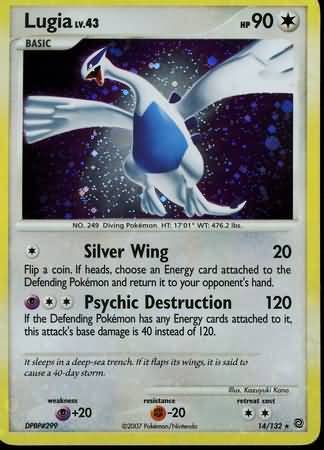 Lugia - Secret Wonders - Pokemon