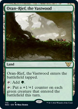 Oran Rief the Vastwood 173 Kamigawa Neon Dynasty Commander Singles Oran Rief the Vastwood 173 Kamigawa Neon Dynasty Commander Singles