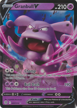 Zarude V 016/172 Brilliant Stars - Ultra Rare Pokemon Card - Holo Foil