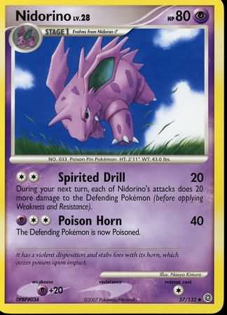 Nidorino 57 132 Uncommon Nidorino 57 132 Uncommon