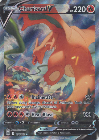  Pokemon Card Charizard V Japanese : Toys & Games