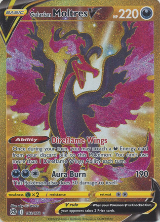 TCG pokemon cards VSTAR UNIVERSE Galarian Moltres V 080/172 RR