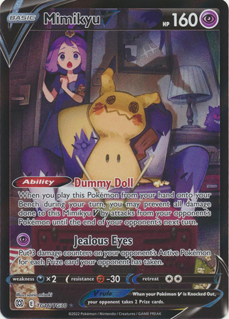 Raríssima Carta Pokemon Mimikyu Promo (sm163/250) Original