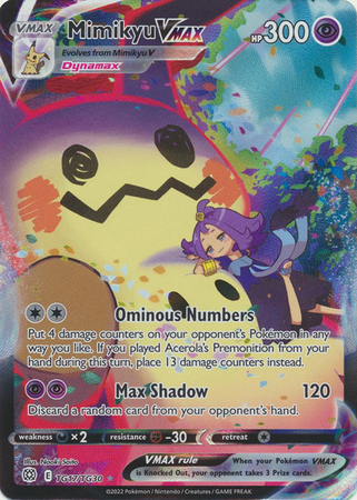 Pokémon Card Database - Brilliant Stars - #69 Mimikyu VMAX