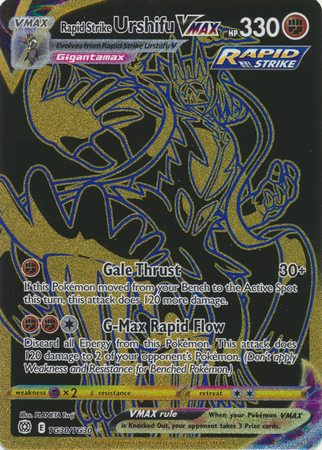 Pokemon Shining Fates Collection, Urshifu V Pokemon Card