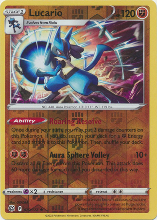 Lucario V Foil Pokémon Carta Em Português 27/73