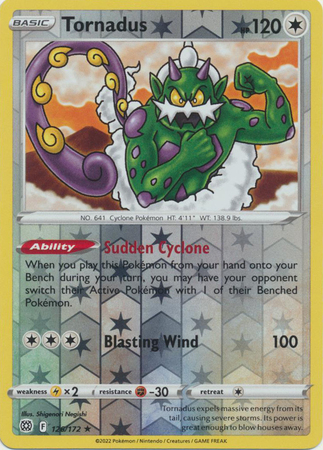 REVERSE HOLO Blunder Policy 131/172 NM - Brilliant Stars Pokemon Card