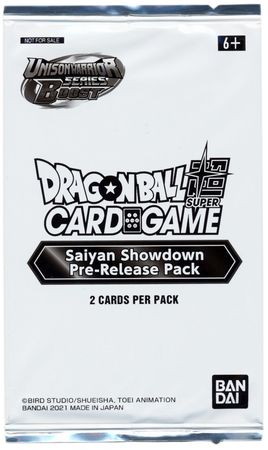 Dragon Ball Super Saiyan Showdown Pre Release Pack Dragon Ball Super Saiyan Showdown Pre Release Pack