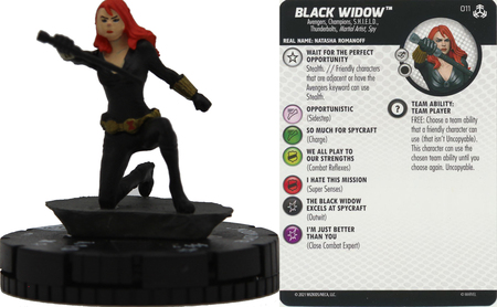 Black Widow #011 Common Avengers War of the Realms Marvel Heroclix