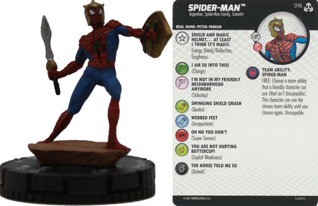 Spider-Man #016 Common Avengers War of the Realms Marvel Heroclix