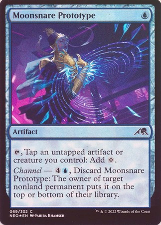 Moonsnare Prototype 069 302 Foil Moonsnare Prototype 069 302 Foil