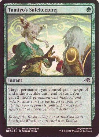 Tamiyo s Safekeeping 211 302 Foil Tamiyo s Safekeeping 211 302 Foil