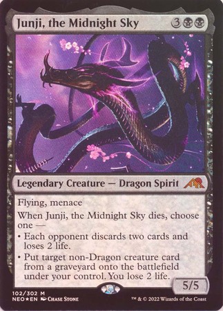 Junji the Midnight Sky 102 302 Foil Junji the Midnight Sky 102 302 Foil