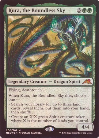 Kura the Boundless Sky 200 302 Foil Kura the Boundless Sky 200 302 Foil