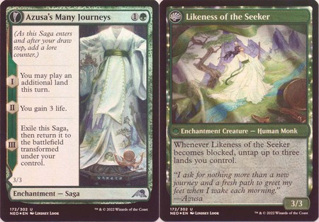 Azusa s Many Journeys Likeness of the Seeker 172 302 Foil Azusa s Many Journeys Likeness of the Seeker 172 302 Foil