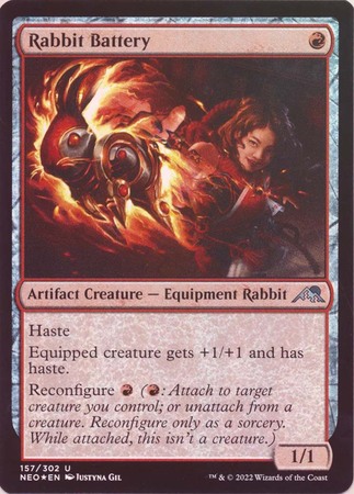 Rabbit Battery 157 302 Foil Rabbit Battery 157 302 Foil