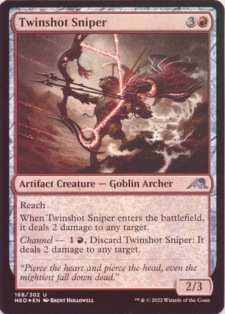 Twinshot Sniper 168 302 Foil Twinshot Sniper 168 302 Foil