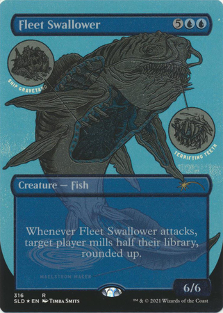 Fleet Swallower 316 SLD Etched Foil Promo Fleet Swallower 316 SLD Etched Foil Promo