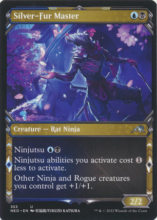 Silver Fur Master 353 Showcase Ninja Frame Silver Fur Master 353 Showcase Ninja Frame