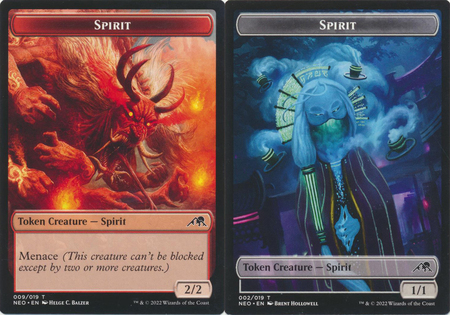 Spirit 002 019 Spirit 009 019 Double sided Token Foil Spirit 002 019 Spirit 009 019 Double sided Token Foil