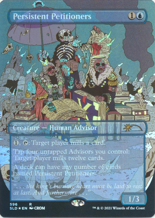 Persistent Petitioners 596 Foil SLD Promo Secret Lair Drop Series Singles Persistent Petitioners 596 Foil SLD Promo Secret Lair Drop Series Singles