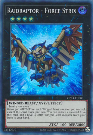 Raidraptor - Force Strix - OP14-EN008 - Super Rare - Unlimited Edition - Yu- Gi-Oh! Singles » OTS Tournament Pack » OTS Tournament Pack 14 - Carte  Blanche Hobbies