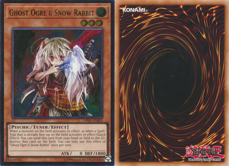 Ultimate Rare - Ghost Ogre & Snow Rabbit - OP05-EN001 - Damaged Unlimited  21606