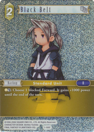 Black Belt 1 100C Common Foil Opus 1 Wave 1 Printing Opus I Wave I Printing Black Belt 1 100C Common Foil Opus 1 Wave 1 Printing Opus I Wave I Printing