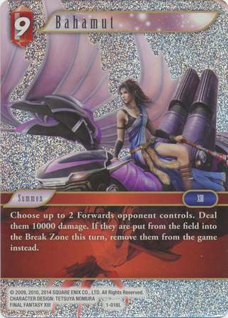 Bahamut 1 018L Legend Foil Opus 1 Wave 1 Printing Opus I Wave I Printing Bahamut 1 018L Legend Foil Opus 1 Wave 1 Printing Opus I Wave I Printing