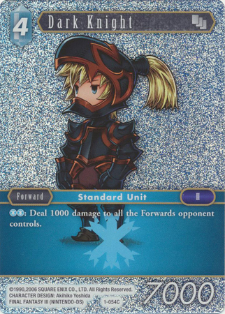 Dark Knight 1 054C Common Foil Opus 1 Wave 1 Printing Dark Knight 1 054C Common Foil Opus 1 Wave 1 Printing