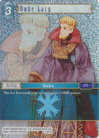 Duke Larg 1 057R Rare Foil Opus 1 Wave 1 Printing Duke Larg 1 057R Rare Foil Opus 1 Wave 1 Printing